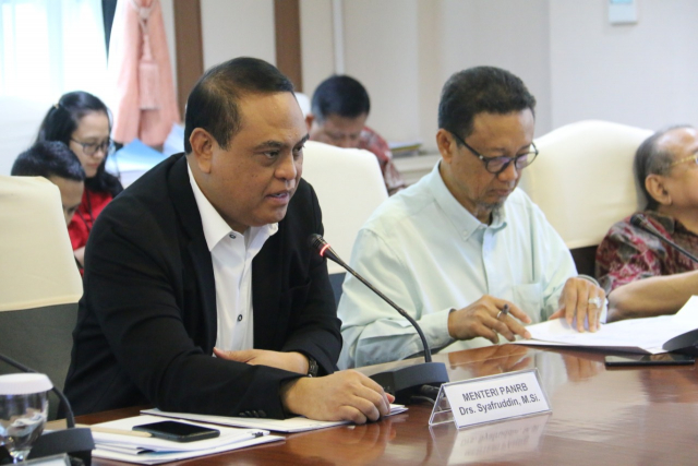 20190905 Wawancara Seleksi Terbuka Calon Anggota Komisi Aparatur Sipil Negara Hari Kedua 1