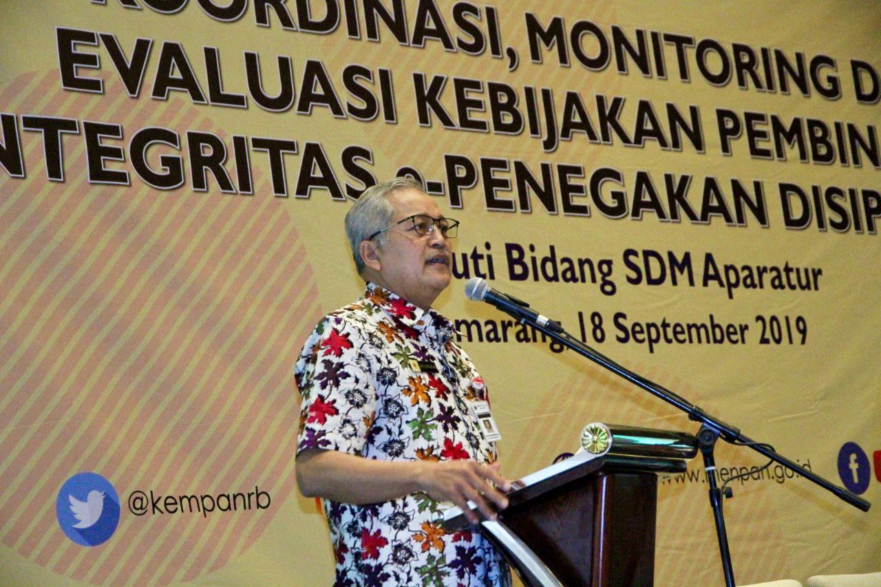 20190918 Rapat Koordinasi Monev Kebijakan Pembinaan Integritas dan Penegakan Disiplin ASN 1
