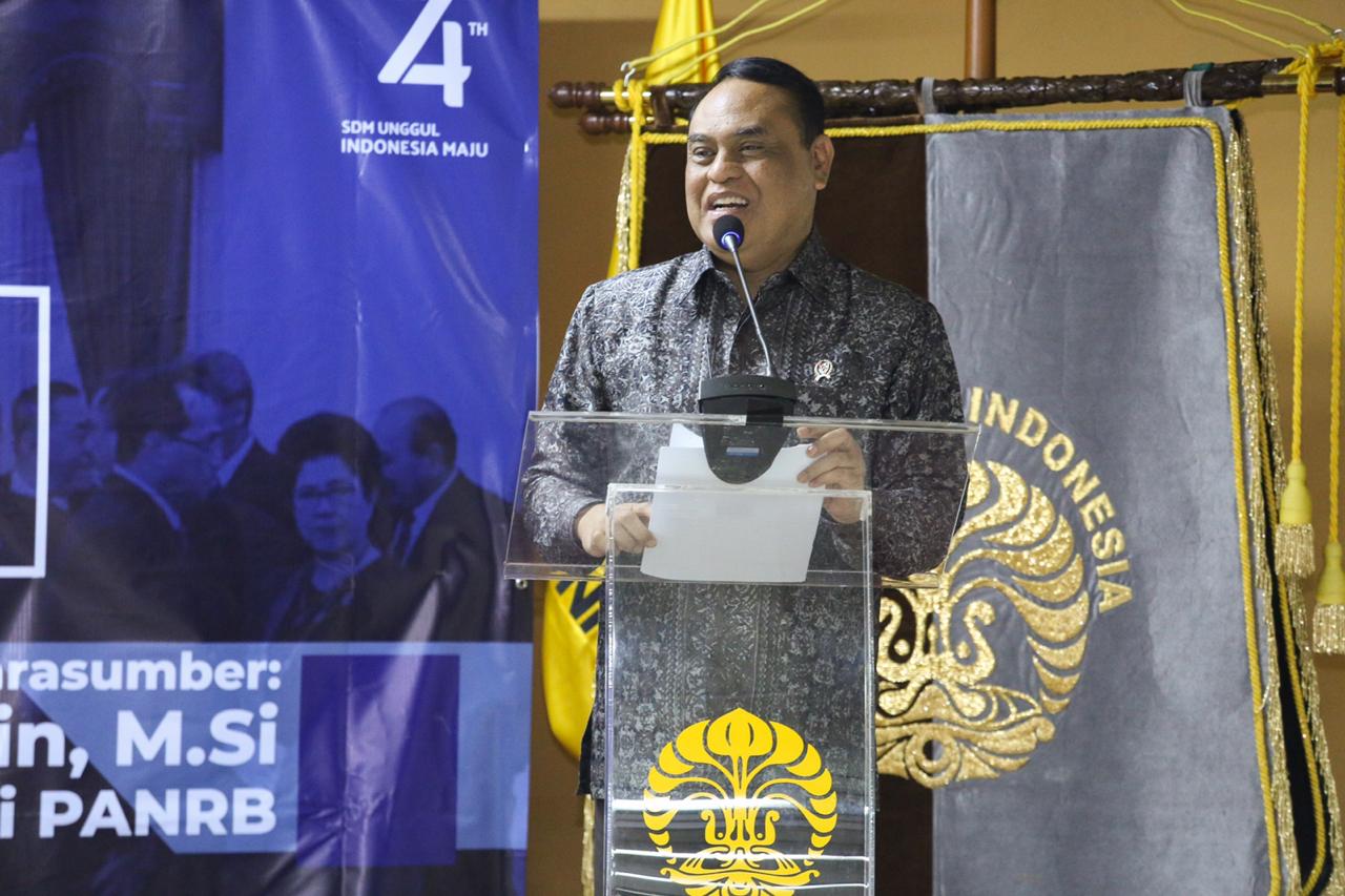 20190924 Memberikan Kuliah Umum di Program Studi Kajian Ilmu Kepolisian 1