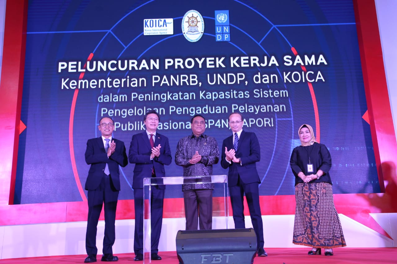 20190924 Menteri Yanlik Peluncuran Proyek Kerja Sama Kementerian PANRB UNDP KOICA 8