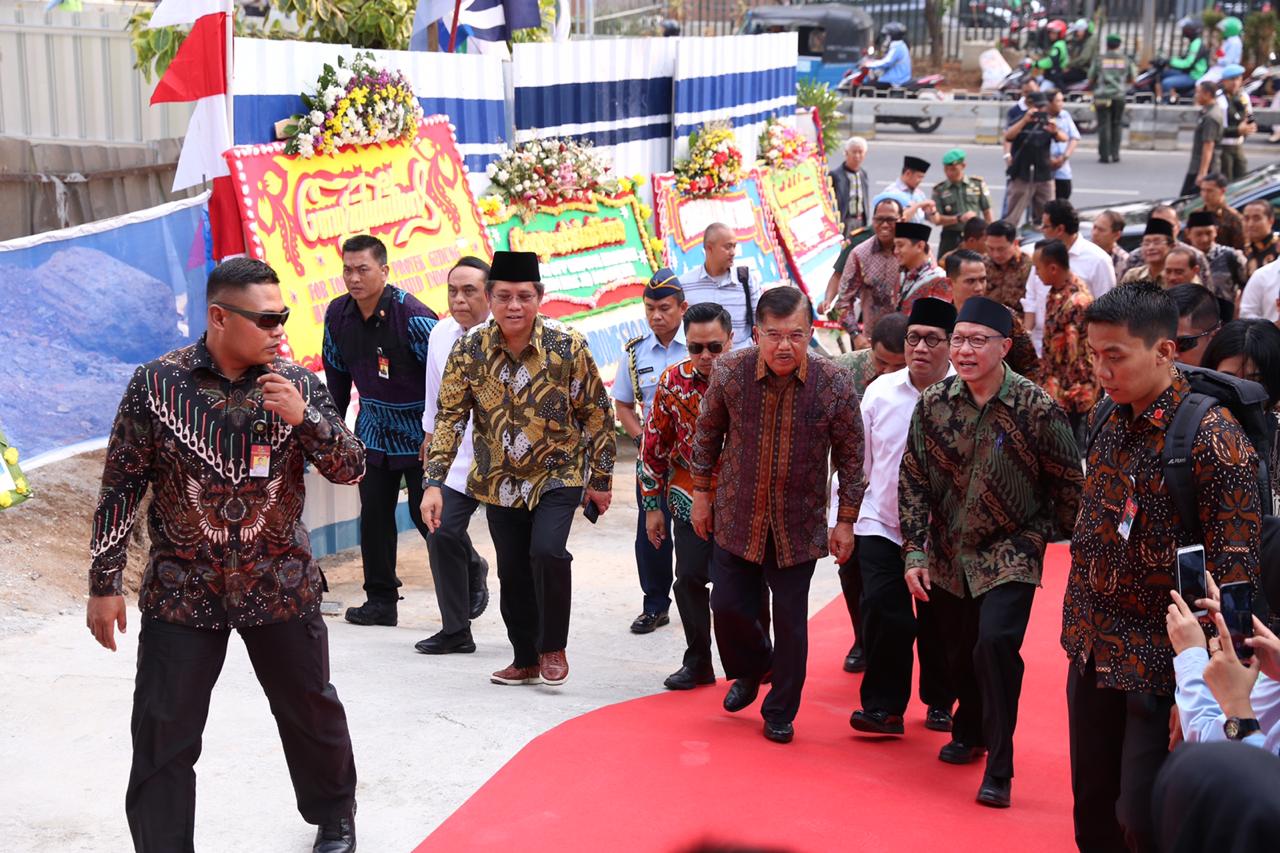 20191010 Menghadiri Topping Off Pembangunan Gedung Hasanah DMI 1