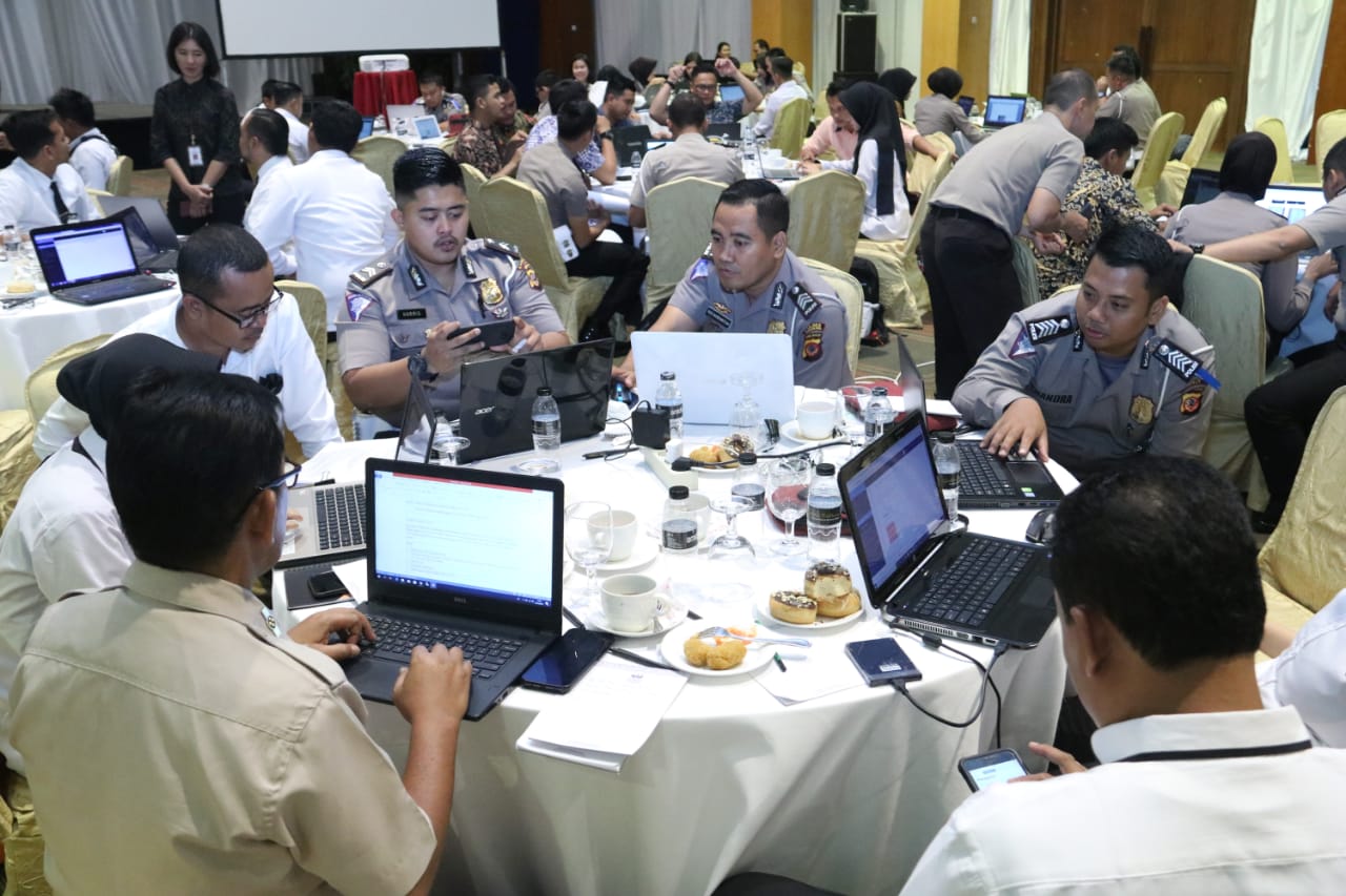 20191024 Pendampingan Pengisian Formulir Evaluasi Pelayanan Publik di lingkungan Polrestabes 1