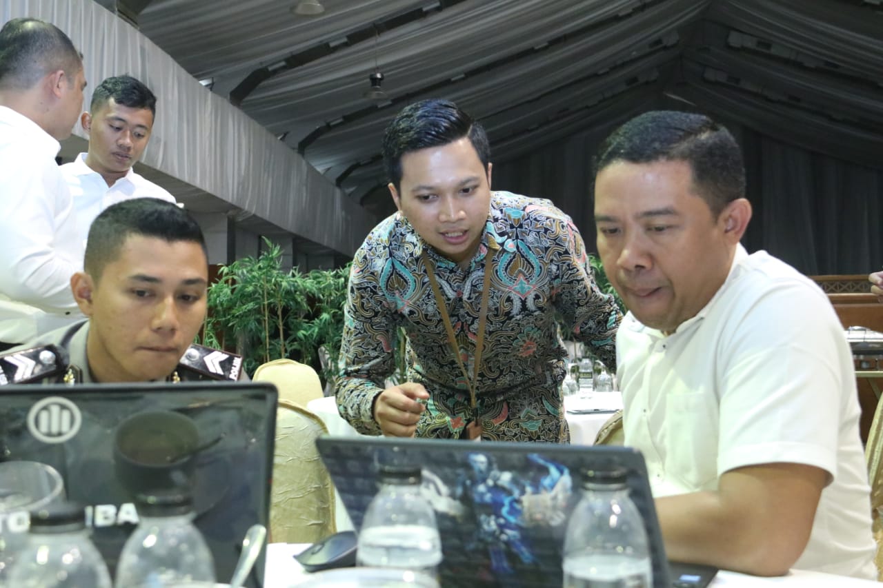 20191024 Pendampingan Pengisian Formulir Evaluasi Pelayanan Publik di lingkungan Polrestabes 1