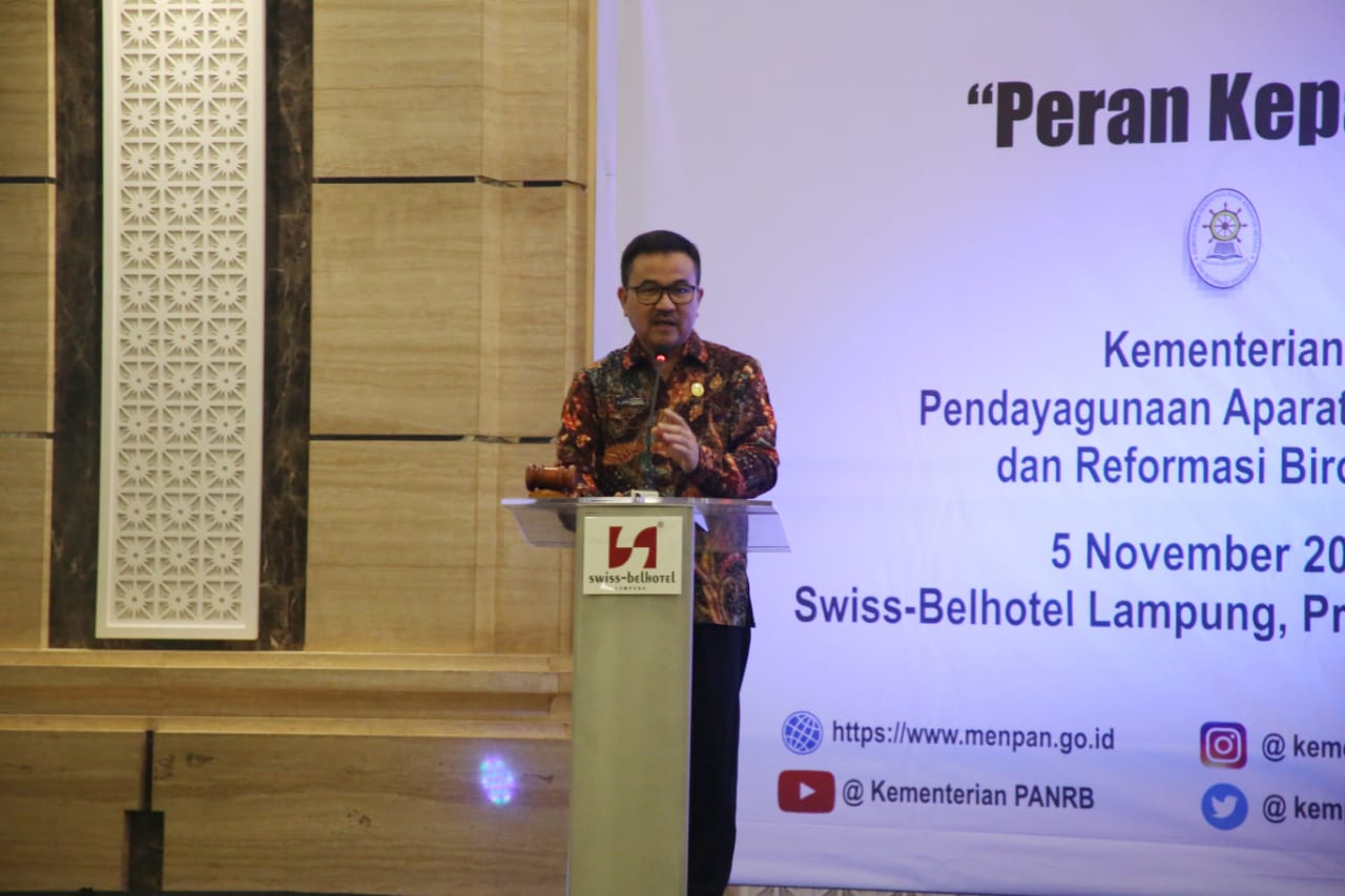 20191105 Rakor Bidang Pemerintahan dan Otonomi Daerah Lampung 5