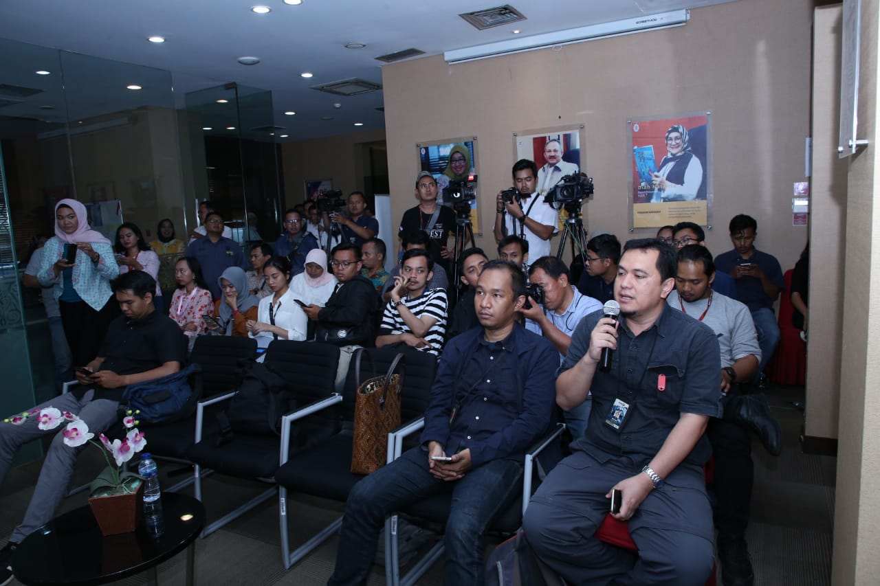 20191119 YANLIK Konferensi Pers Penyampaian Hasil Survei Kepuasan Pengguna Aplikasi LAPOR Tahun 2019 6