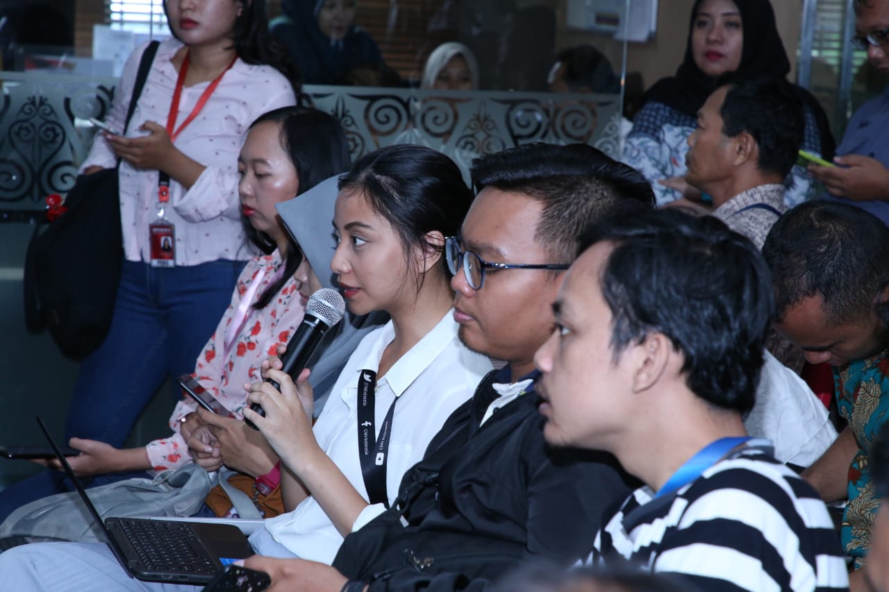 20191119 YANLIK Konferensi Pers Penyampaian Hasil Survei Kepuasan Pengguna Aplikasi LAPOR Tahun 2019 4
