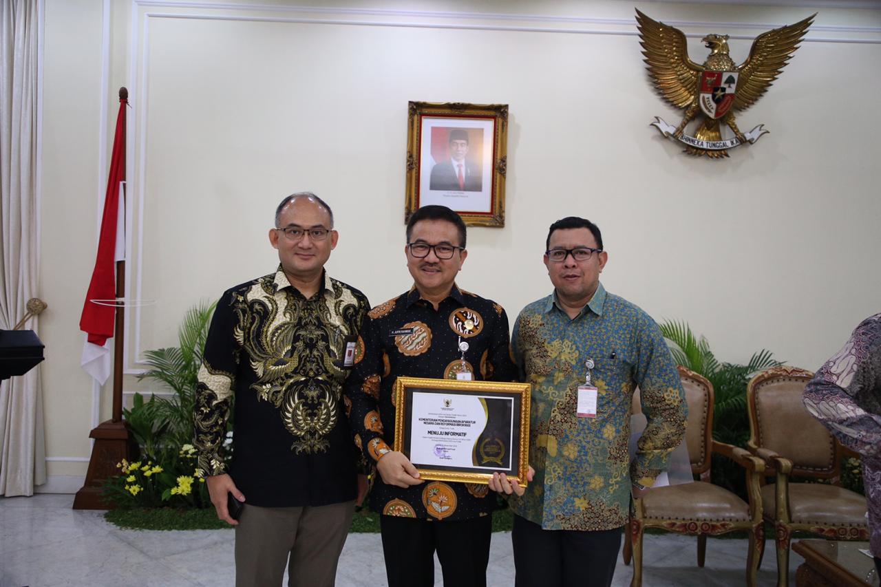 20191121 Penghargaan Anugerah Keterbukaan Informasi Badan Publik 2019 6