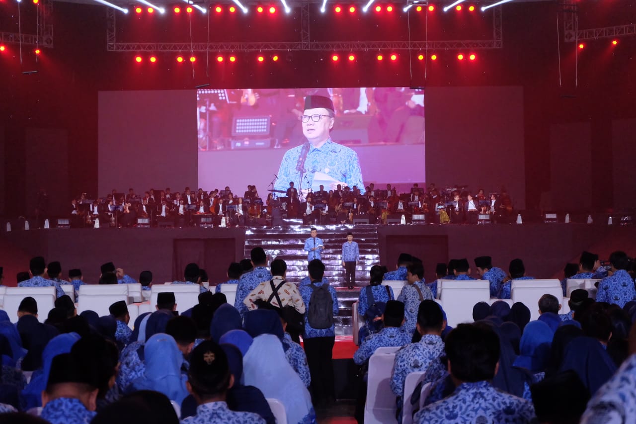20191129 MENTERI HUT ke 48 KORPRI Tingkat Nasional Tahun 2019 2