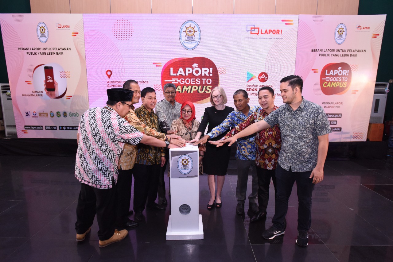 20191212 LAPOR Goes to Campus di USU 1