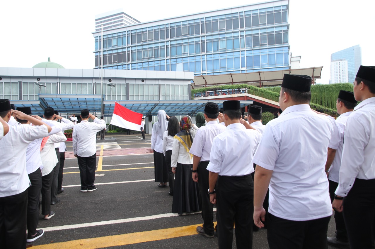20200113 Upacara Bendera di Kementerian PANRB 10