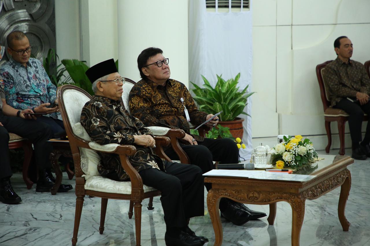 20200114 Pengarahan Top 3 Anugerah ASN 2019 di Istana Wapres 10