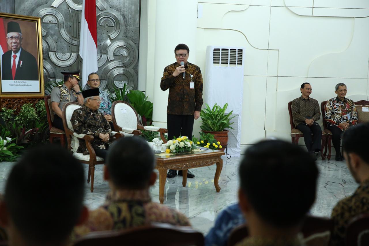 20200114 Pengarahan Top 3 Anugerah ASN 2019 di Istana Wapres 10