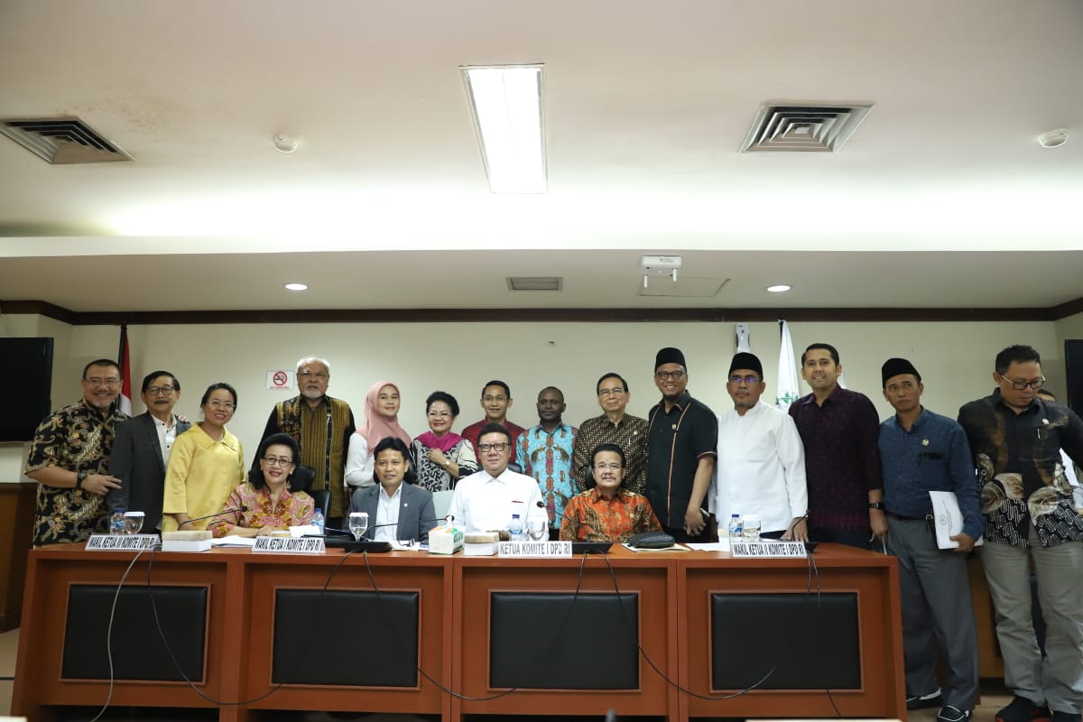 20200121 Rapat Kerja dengan Komite I DPD 9