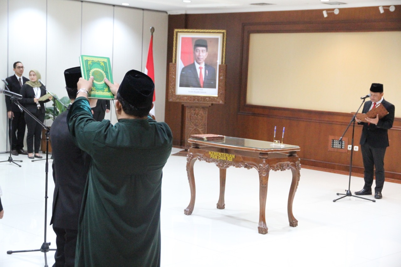 20200123 Pelantikan dan Pengambilan Sumpah Jabatan Pejabat Fungsional 1