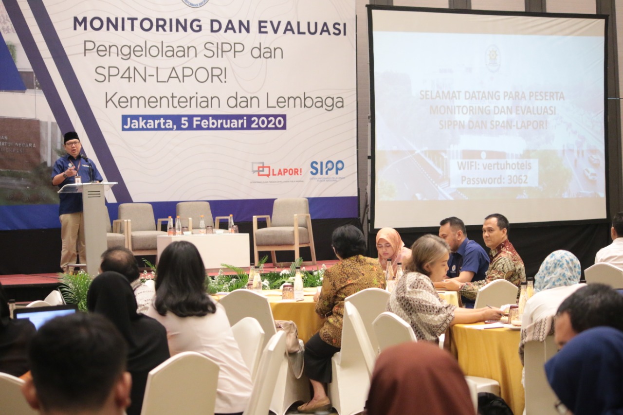 20200205 Monitoring dan Evaluasi SIPPN dan SP4N LAPOR 1