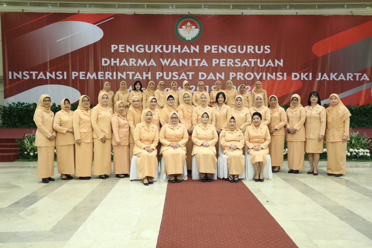20200219 Pengukuhan Pengurus DWP Instansi Pemerintah Pusat dan Provinsi DKI Jakarta 10