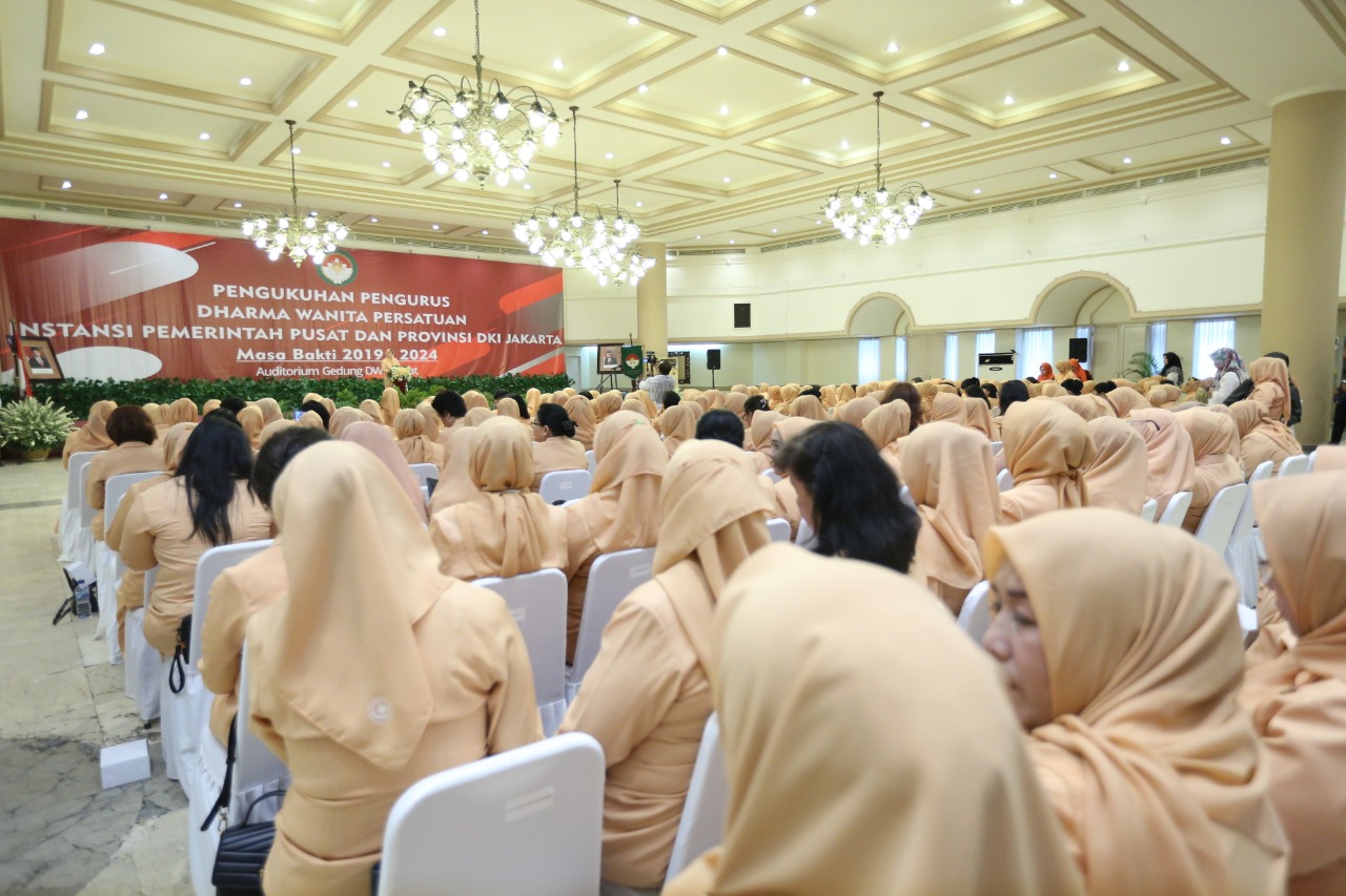 20200219 Pengukuhan Pengurus DWP Instansi Pemerintah Pusat dan Provinsi DKI Jakarta 10