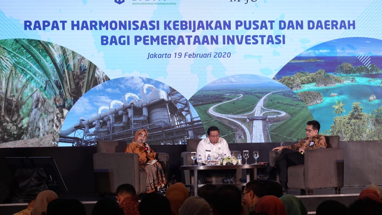 20200219 Rapat Harmonisasi Kebijakan Pusat dan Daerah bagi Pemerataan Investasi 6