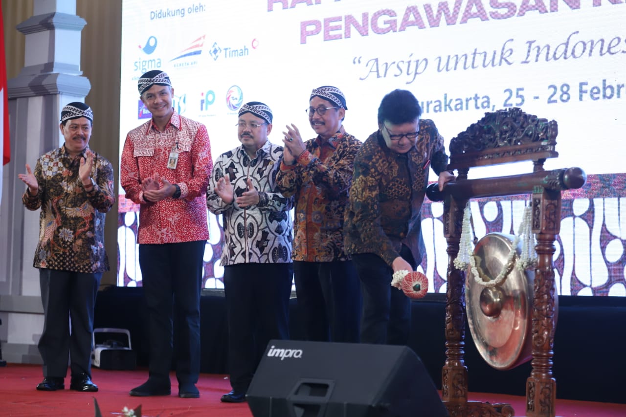 20200226 Rapat Koordinasi Nasional Pengawasan Kearsipan di Surakarta 1