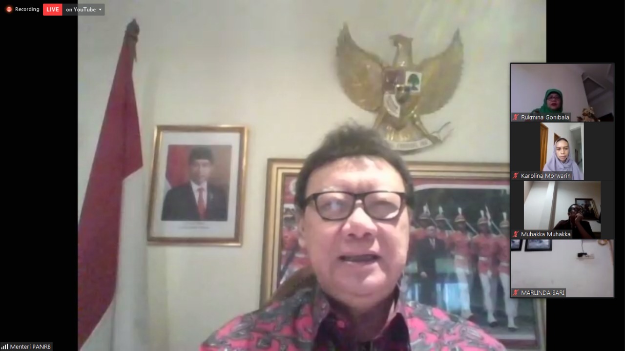 20200515 Menteri PANRB Gotong Royong Jadi Kiat Tangani Covid 19 3