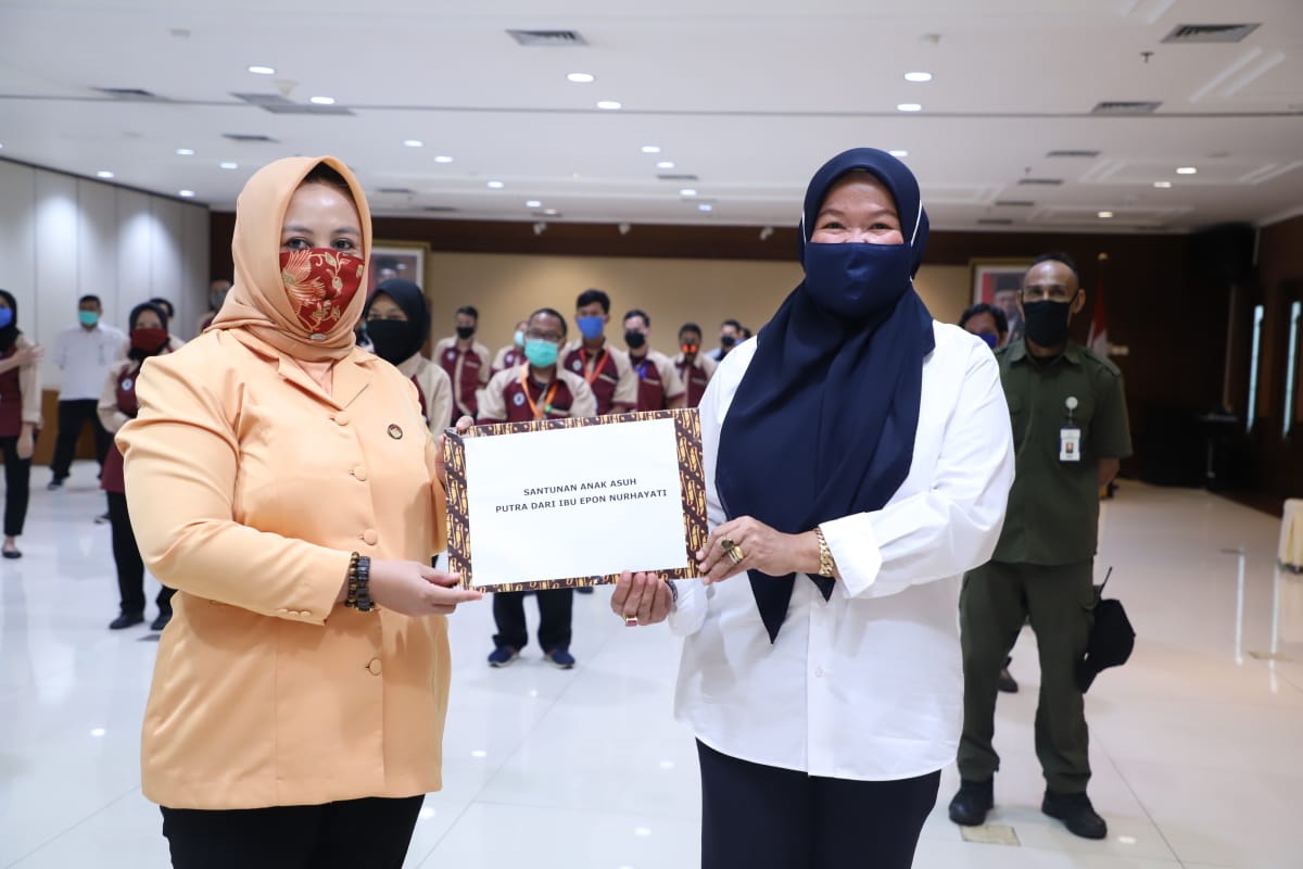 20200518 DWP Serahkan Bantuan Pendidikan dan Santunan Anak Yatim 14