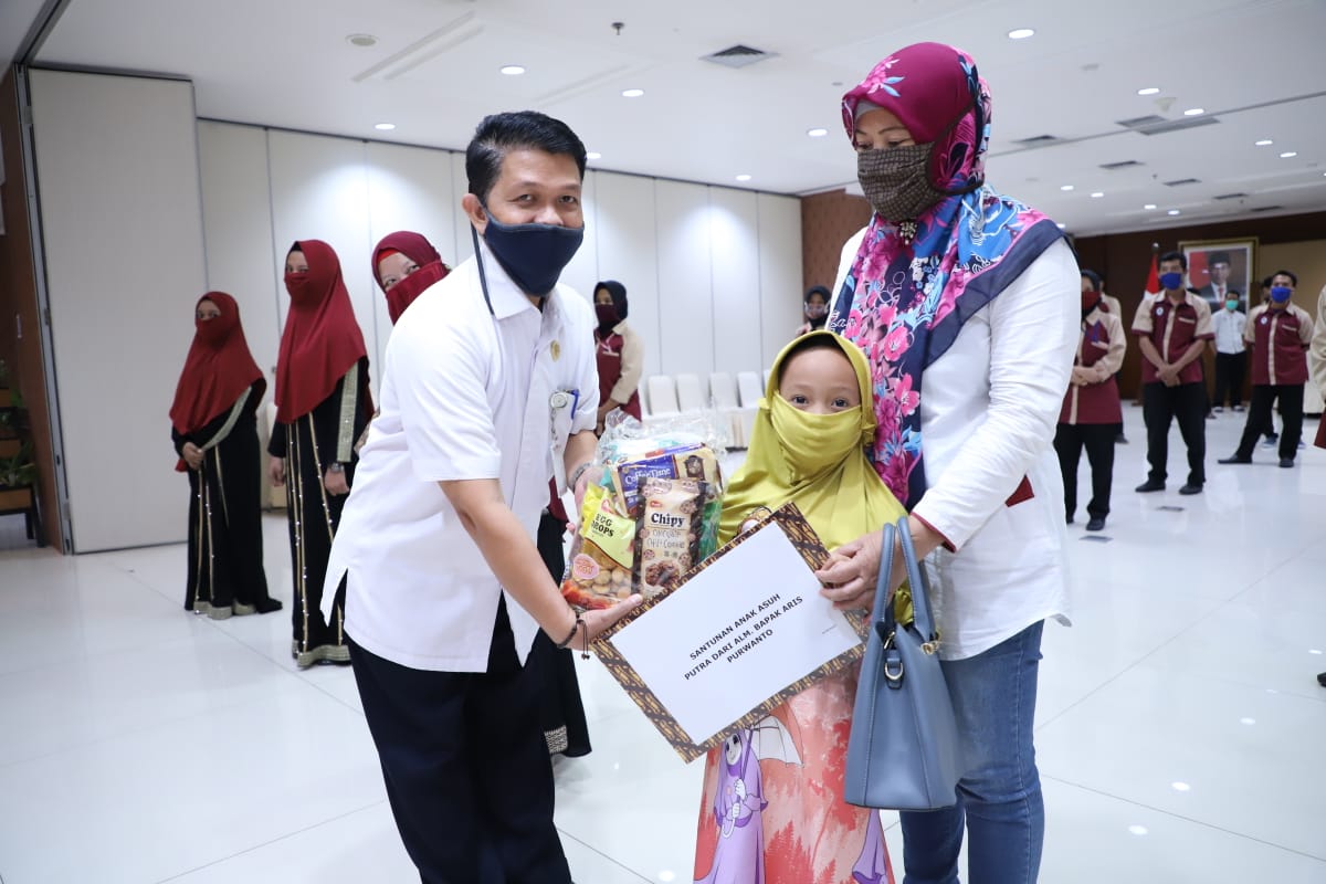 20200518 DWP Serahkan Bantuan Pendidikan dan Santunan Anak Yatim 14