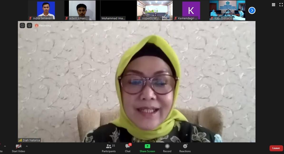 20200529 Pantau Pemberian Sembako Lewat SP4N LAPOR 4