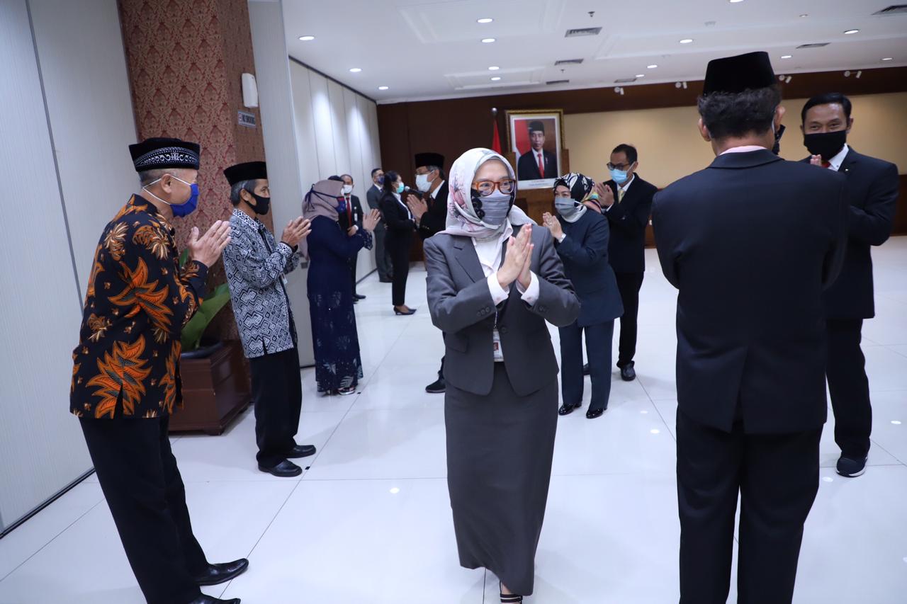 20200605 Pelantikan Pejabat Eselon II dan Pejabat Fungsional Kementerian PANRB 10