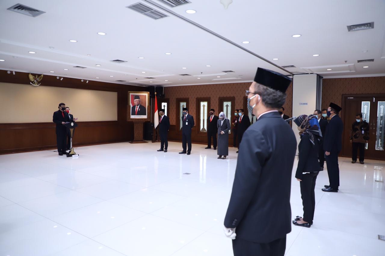 20200605 Pelantikan Pejabat Eselon II dan Pejabat Fungsional Kementerian PANRB 10