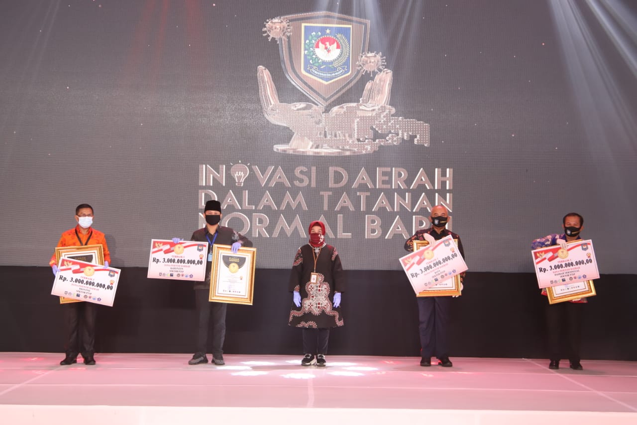 20200621 enganugerahan Lomba Inovasi Daerah Tatanan Baru Produktif dan Aman Covid 19 8