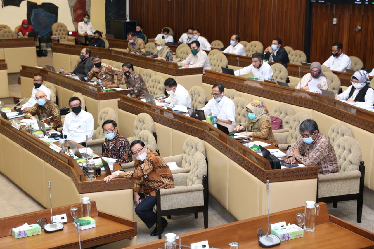 20200623 Rapat Kerja Dengan Komisi II DPR RI 1