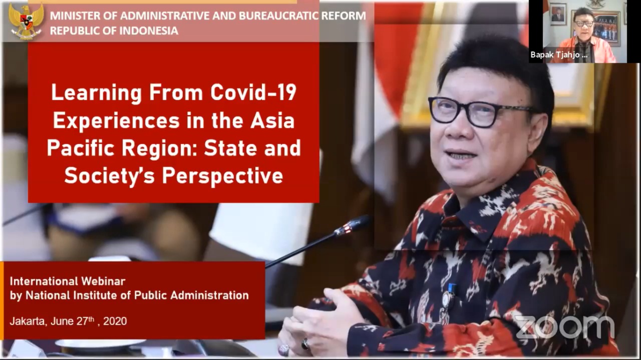 20200627 Menteri Tjahjo Berbagi Tiga Aspek Penanganan Covid 19 di Indonesia 2