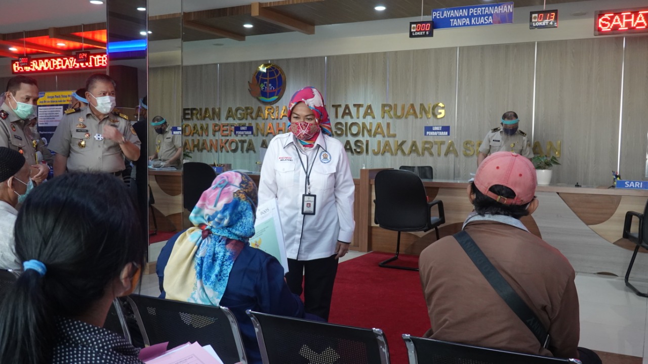 20200629 Kunjungan ke Kantor Pertanahan Kota Administrasi Jakarta Selatan 1