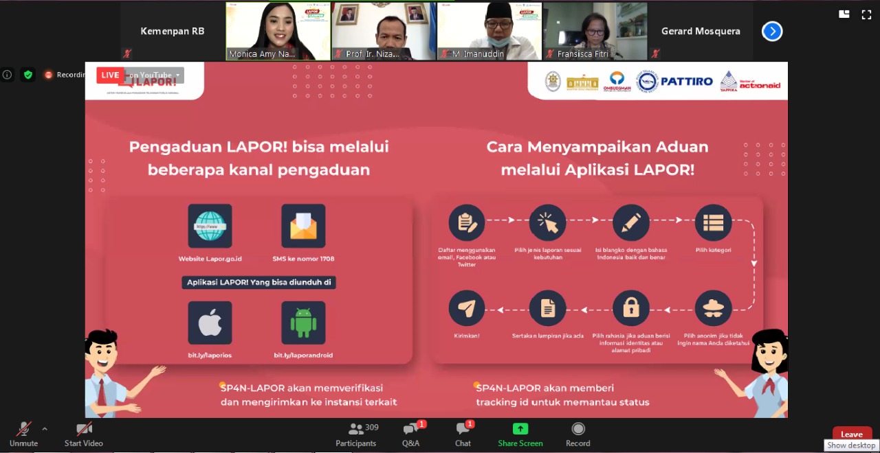 20200630 Anak Muda Diajak Untuk Kawal Pelayanan Publik 1