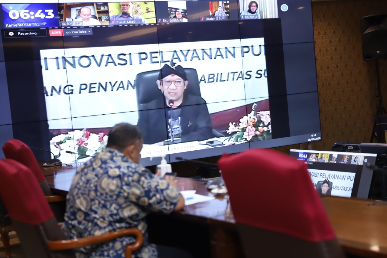 20200708 Kab Banyumas Gerbang Penyandang Disabilitas Sukses GENDIS 1