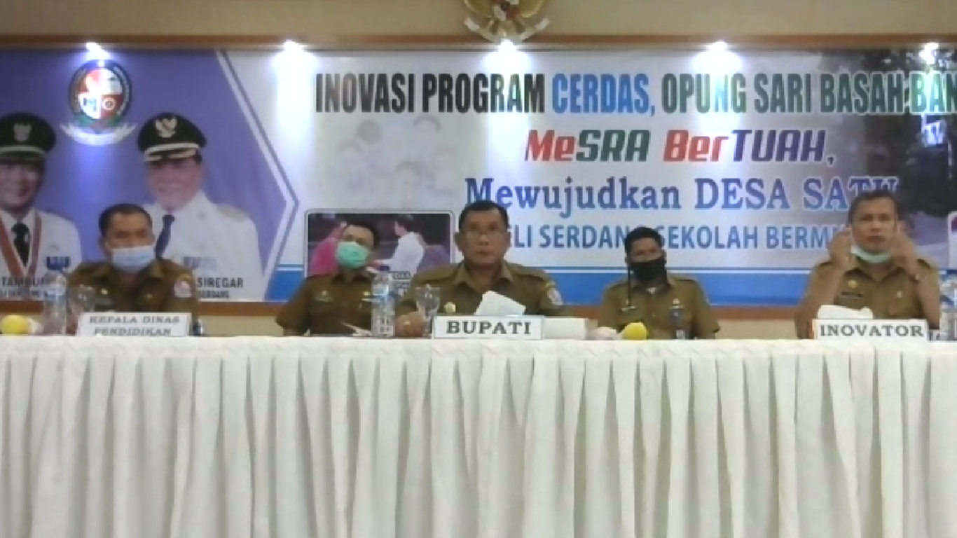 20200712 Program Cerdas Opung Sari Basah Bang Mesra Bertuah Mewujudkan Desa Satu Deli Serdang Sekolah Bermutu Kabupaten Deli Serdang 2