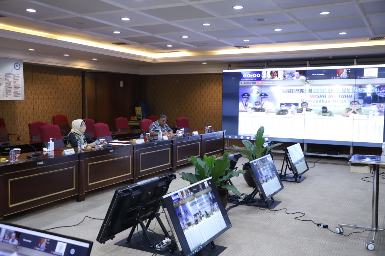 20200712 Program Cerdas Opung Sari Basah Bang Mesra Bertuah Mewujudkan Desa Satu Deli Serdang Sekolah Bermutu Kabupaten Deli Serdang 2