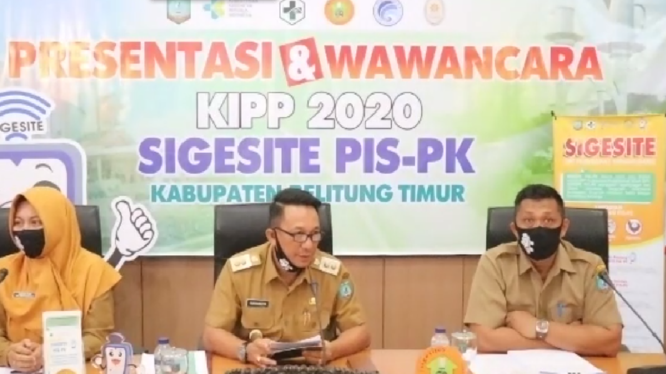 20200712 Sigesite PIS PK Sistem Informasi Geografis Intervensi Terintegrasi Program Indonesia Sehat dengan Pendekatan Keluarga Kabupaten Belitung Timur 2