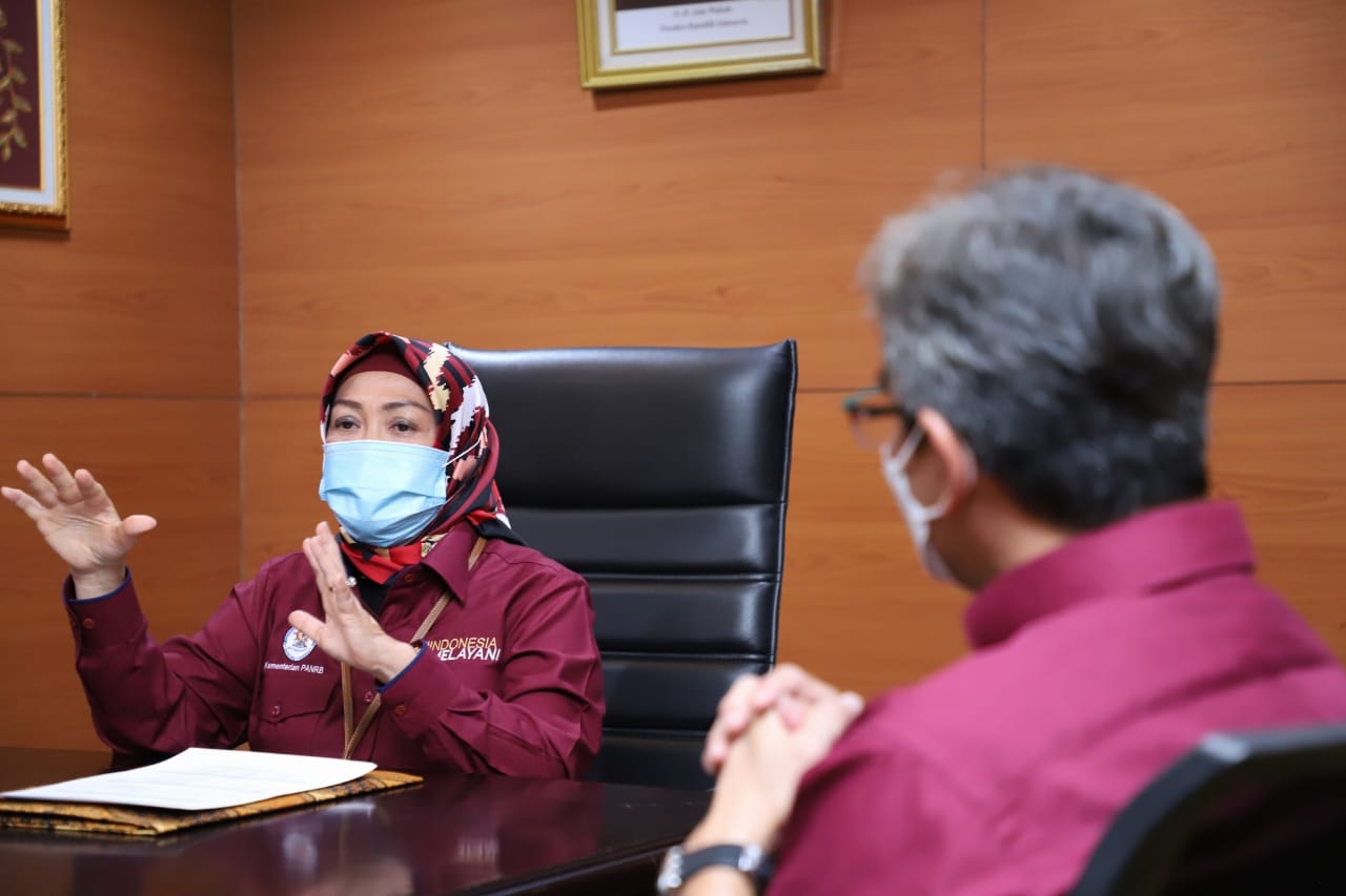 20200807 Penandatanganan dan Penyerahan Top 21 Inovasi Pelayanan Publik Penanganan Covid 19 9
