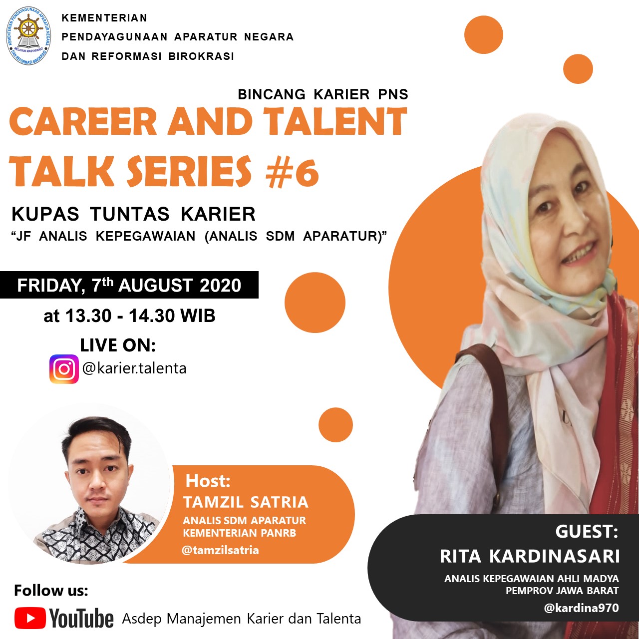 20200809 Live IG Career and Talk Series 6 2