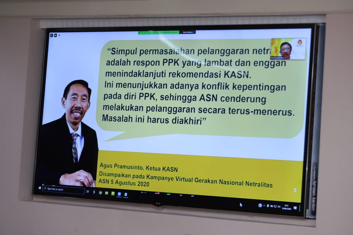 20200810 Webinar Netralitas dan Kewaspadaan Politisasi ASN dalam Pilkada Serentak Tahun 2020 10