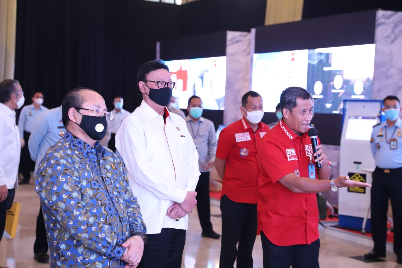 20201012 Pengukuhan Revolusi Digital Layanan Publik Kemenkumham 1