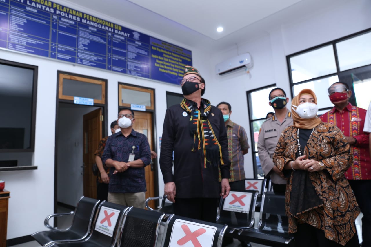 20201022 Kunker ke DPMPTSP dan Polres Manggarai Barat 1