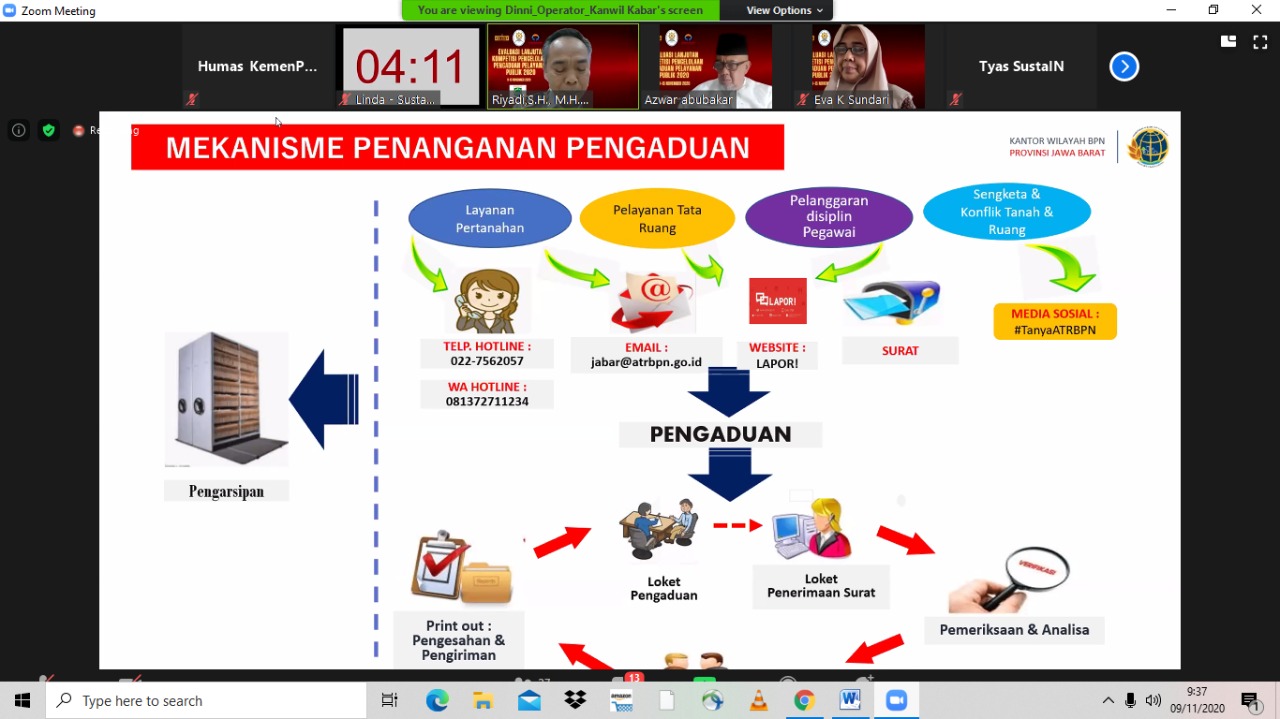 20201109 Tahapan Kompetisi Pengelolan Pengaduan 2020 Masuk Tahap Wawancara 3