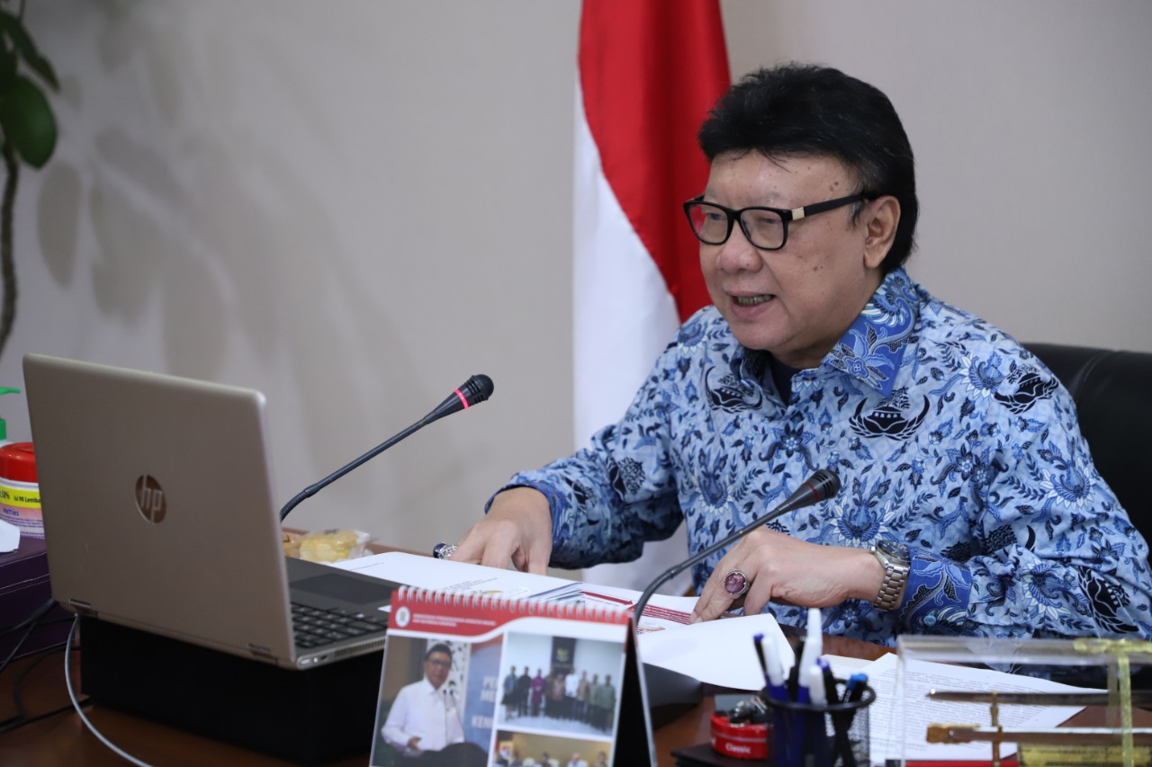 20201110 Rapat Tingkat Menteri terkait Gugus Tugas Nasional Gerakan Nasional Revolusi Mental Tahun 2020 2024 1