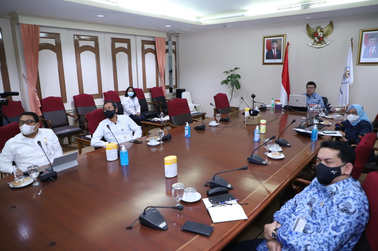 20201110 Rapat Tingkat Menteri terkait Gugus Tugas Nasional Gerakan Nasional Revolusi Mental Tahun 2020 2024 2