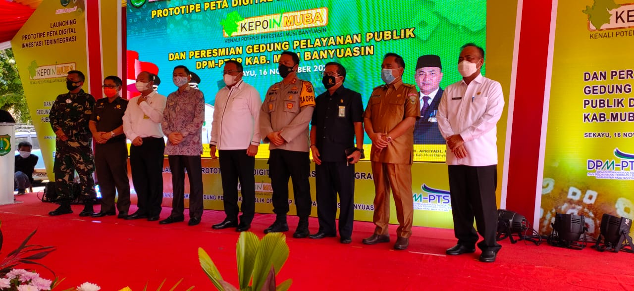 20201116 Peresmian Gedung Pelayanan Publik Muba 1