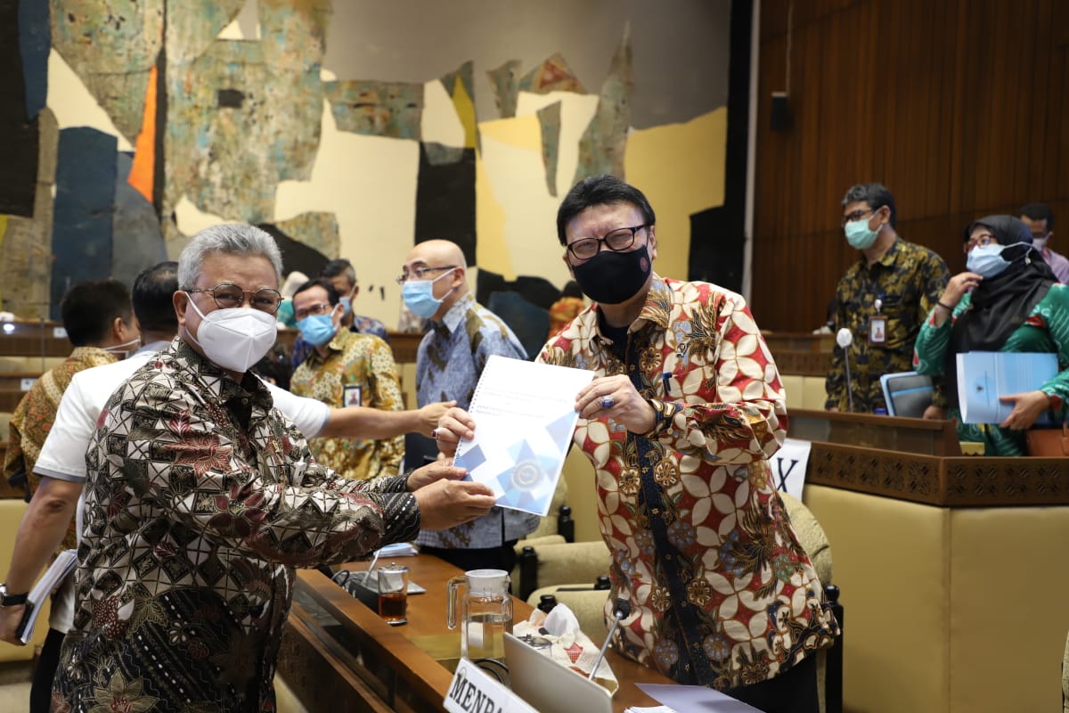 20201119 Rapat Kerja dengan Komisi II DPR RI 1