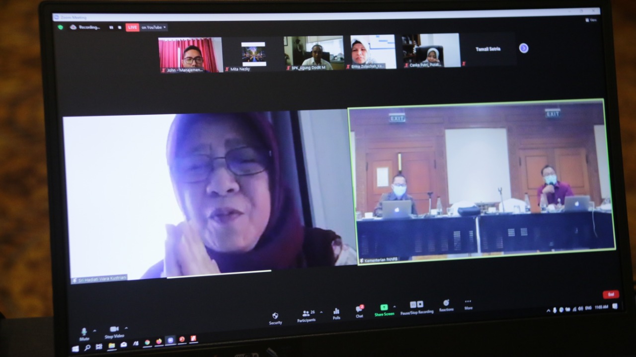 20201125 Rapat Monitoring dan Evaluasi Penerapan Peraturan Menteri PANRB 1