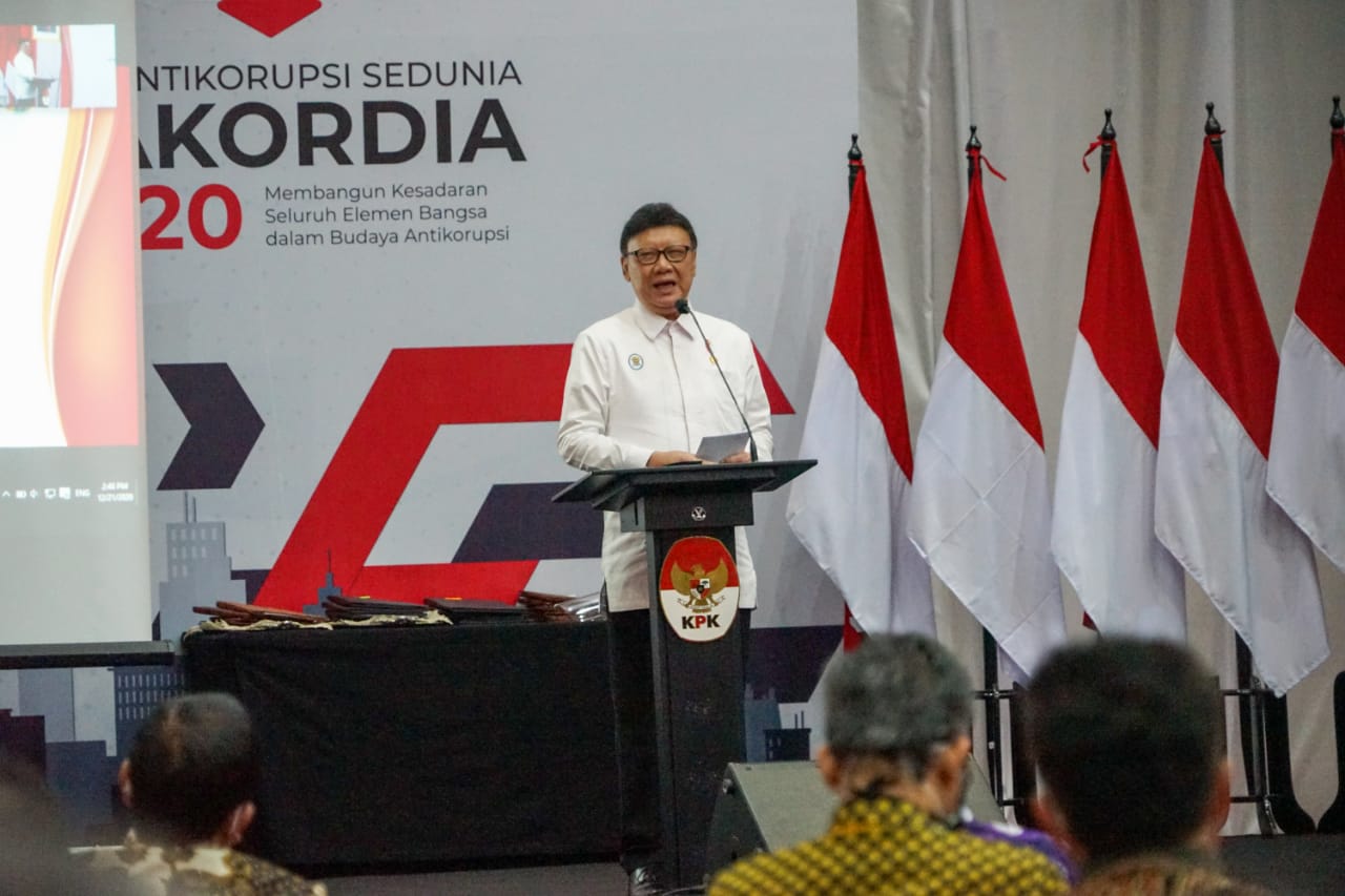 20201221 Penandatanganan Perjanjian Kerja Sama Tentang Penanganan Pengaduan dalam Upaya Pemberantasan Tindak Pidana Korupsi antara KPK dan KLOPBUMNBUMD 6